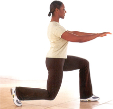 Stretching the groin