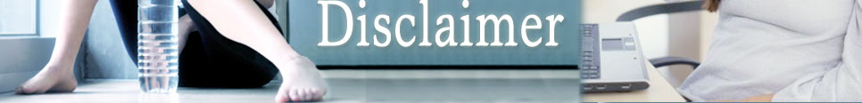 Disclaimer banner