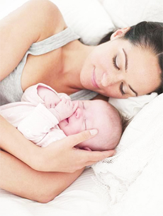 Sleep Loss: Responsible for Weight Gain in New Moms
