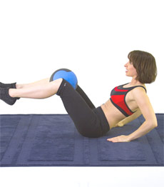 Medicine ball Workout for Lower Back