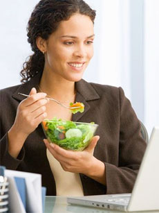 Top 10 to Eating Healthy at Work
