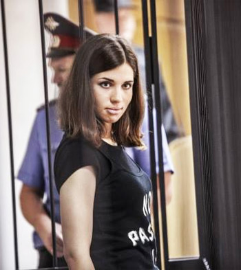  Nadezhda Tolokonnikova: You can't Break Her Soul
