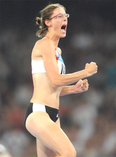 Tia Hellebaut: Top Five hottest and fittest women high jumper