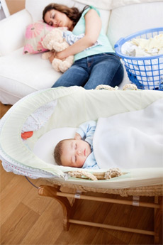 Sleep Loss:  Responsible for Weight Gain in New Moms