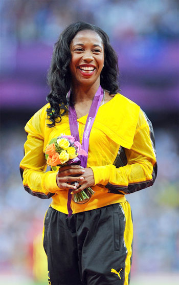 Shelly-Ann Fraser-Pryce: Triple World Champion in 100, 200 and 4 x 100 metres Relay Women