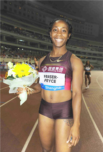  Shelly-Ann Fraser-Pryce: Triple World Champion in 100, 200 and 4 x 100 metres Relay Women