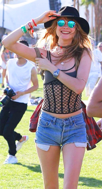  2015 Coachella Valley Music and Arts Festival: Celebrities Show their Best of Physique
