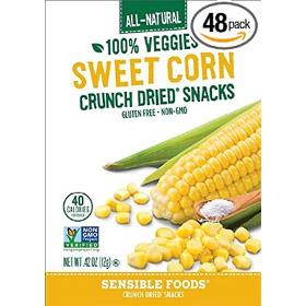 Sensible Foods Fruit Snacks, Sweet Corn, 48 Count (Pack of 48)