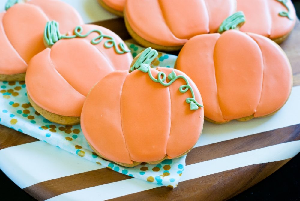 Pumpkin Pie Cutout Cookies