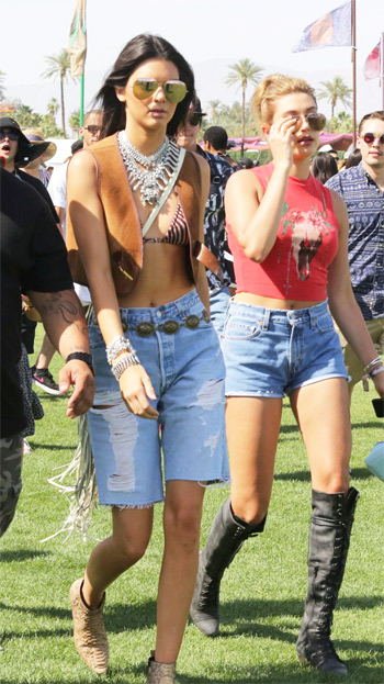  2015 Coachella Valley Music and Arts Festival: Celebrities Show their Best of Physique