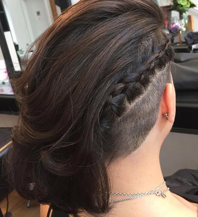 Women Hairstyle Trend in 2016: Undercut hair