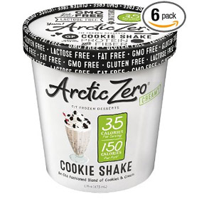 ARCTIC ZERO Fit Frozen Desserts - 6 Pack - Cookie Shake Creamy Pint