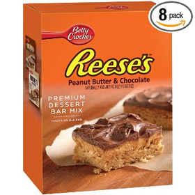 Betty Crocker Baking Reese's Premium Dessert Bar Mix, 17.75 Ounce (Pack of 8)