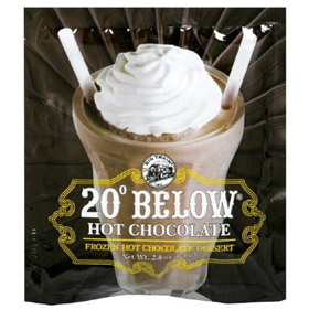 Big Train 20 Below Frozen Hot Chocolate Dessert, 2.8-Ounce Bags (Pack of 25)