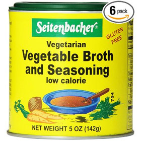 Seitenbacher Vegetarian Vegetable Broth and Seasoning, 5-Ounce Cans (Pack of 6)