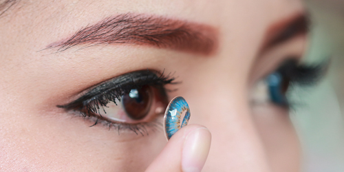 Watch the Use of Colored Contacts this Halloween
