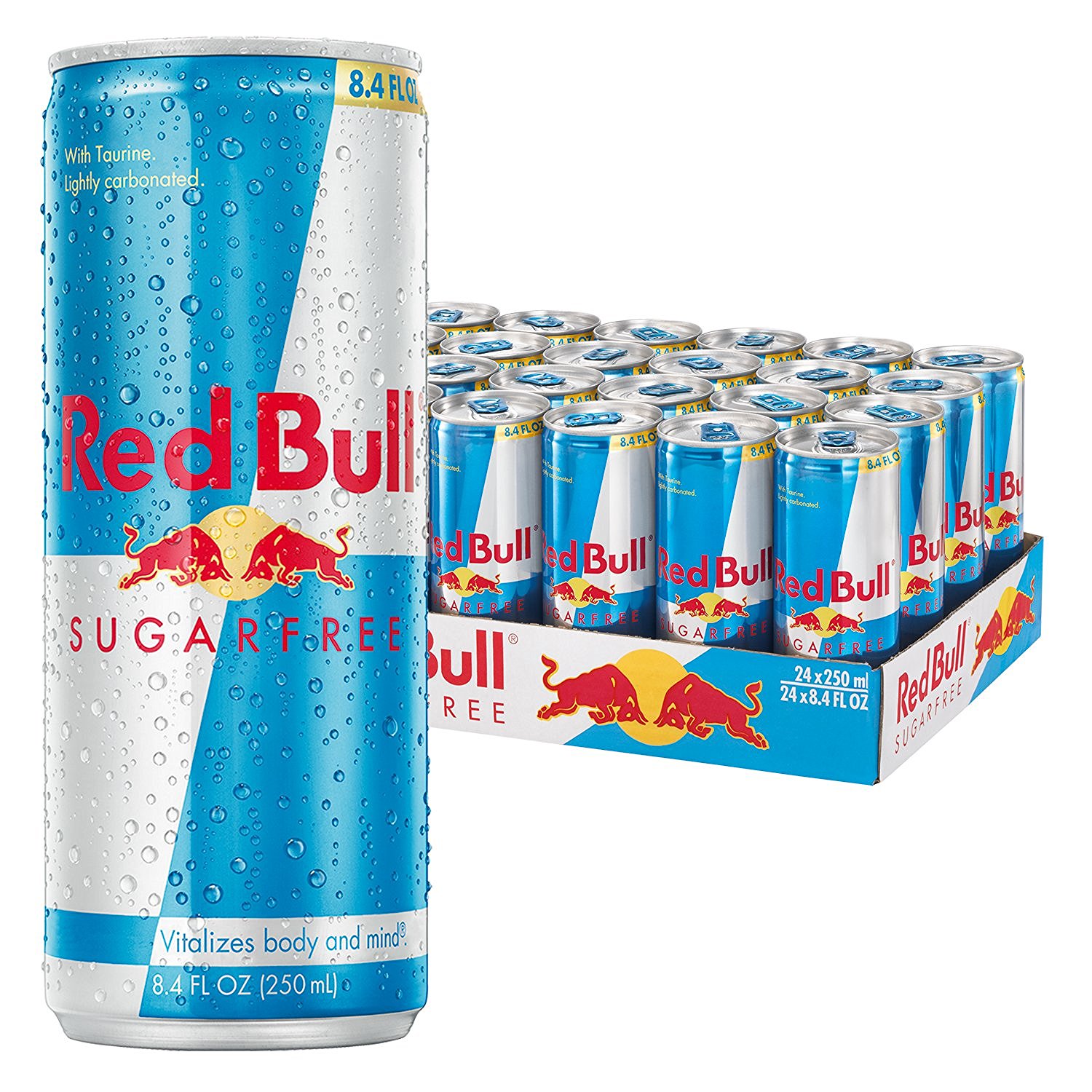 Red Bull Sugarfree Energy Drink 8 4 Fl Oz Cans 24 Pack WF Shopping