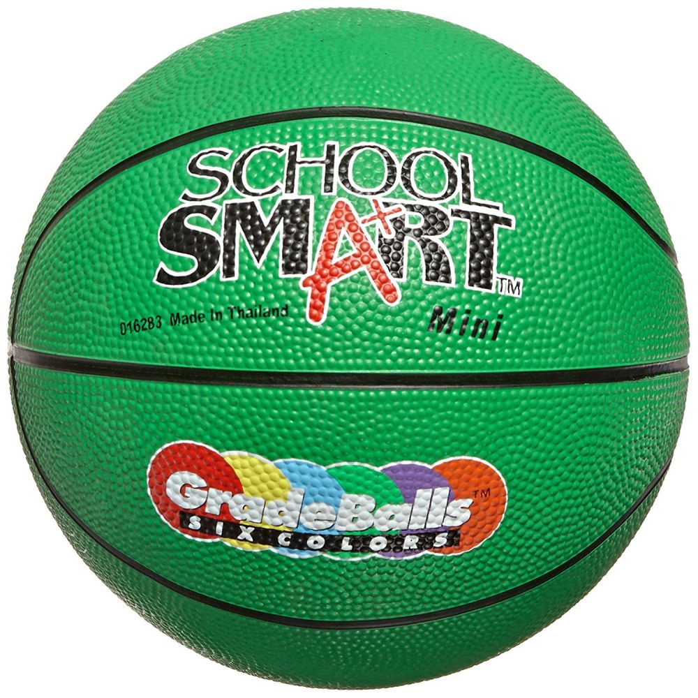 School Smart Gradeballs Rubber Basketball WF Shopping