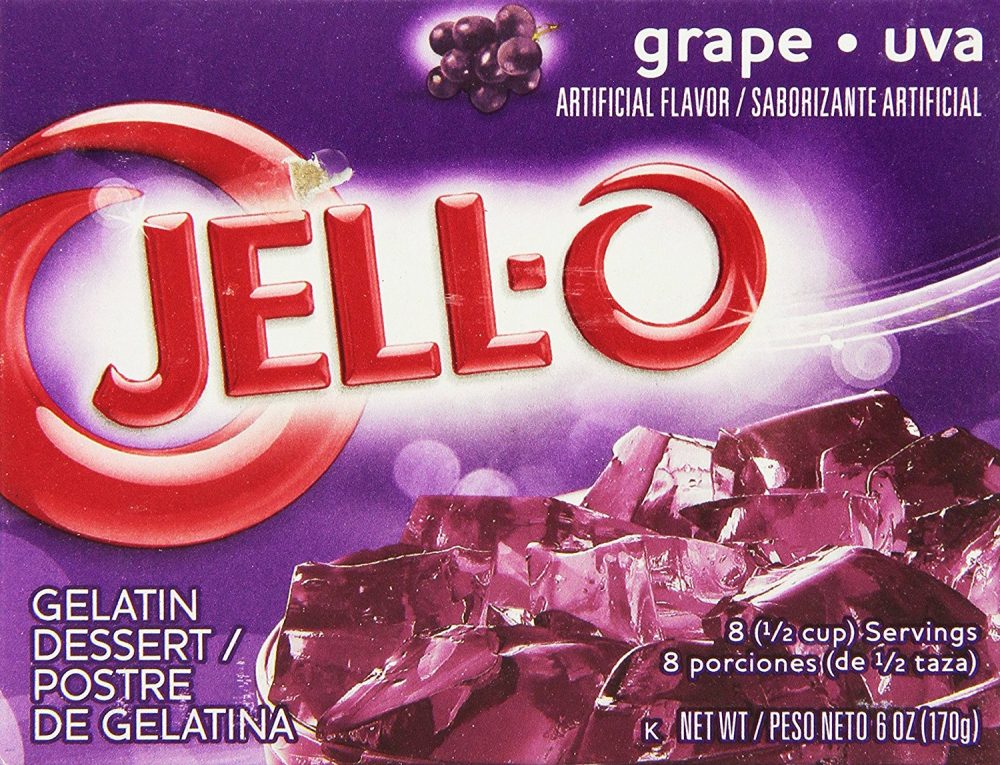JELLO Gelatin Dessert, Grape, 6 Ounce (Pack of 24) WF Shopping