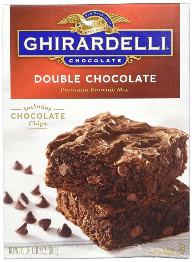 Ghirardelli Double Chocolate Brownie Mix, 18 Ounce WF Shopping