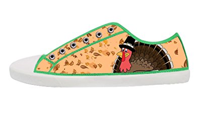 Women's Low Top Full Canvas Upper Shoes Happy