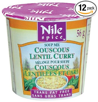Nile Spice Soup, Couscous Lentil Curry