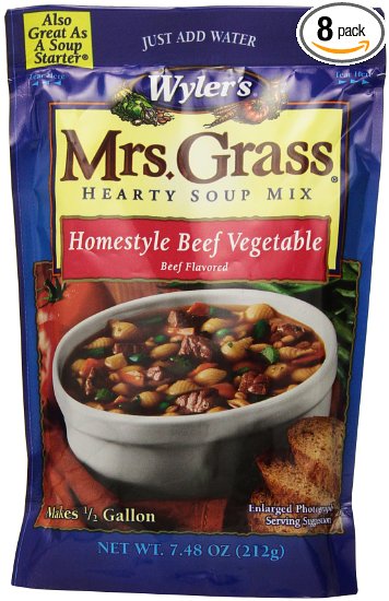 Hearty Soup Mix, Homestyle Beef Vegetable
