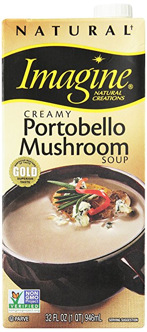 Organic Soup, Creamy Portobello Mushroom
