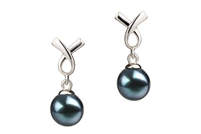 Sterling Silver Cultured Pearl Earring - WF Shopping