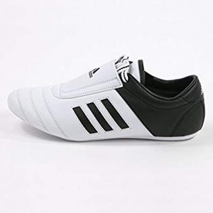 adidas KICK Shoes Martial Arts Sneaker White with Black Stripes