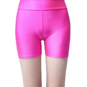 Speerise Womens Nylon Spandex Elastic Waist Stretch Leggings Boy Shorts