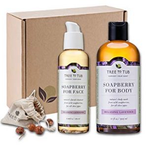 SPRING ONLY - Real, Organic Face And Body Bath Set. The Only pH 5.5 Balanced Shower Set For Dry Skin