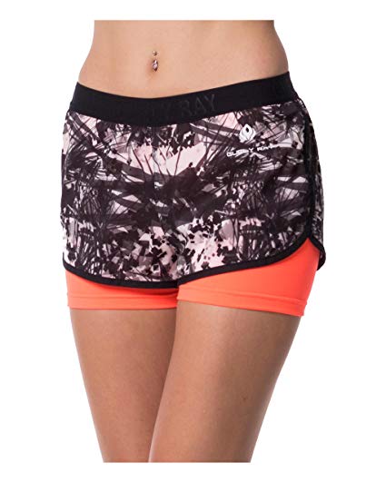 Guely Ray Women's Active Shorts for Workout & Training with Hidden Pocket, 10 Styles Guely Ray Women's Active Shorts for Workout & Training with Hidden Pocket, 10 Styles