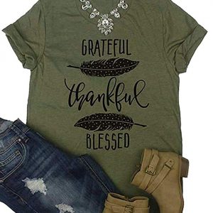 Grateful Thankful Blessed Thanksgiving