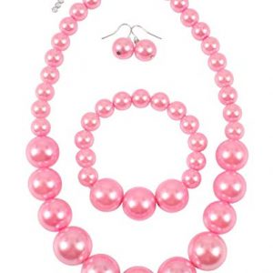 Necklace Bracelet and Earrings Jewelry Set