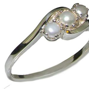 Pearl Womens Band Ring