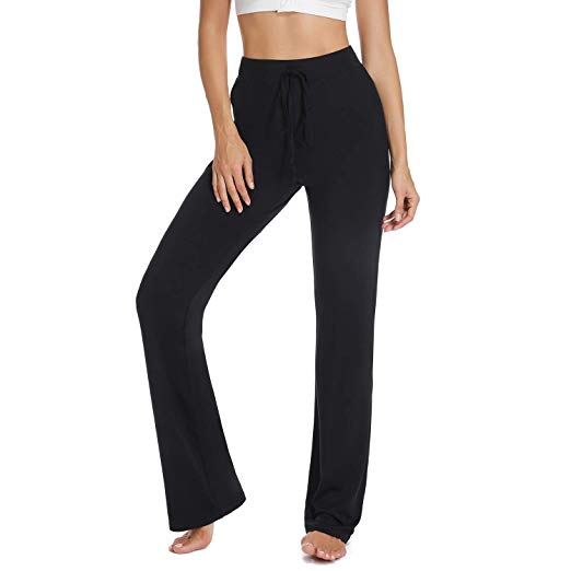 Yoga Pants with Adjustable Drawstring - WF Shopping