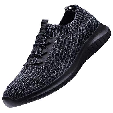 Shoes Walking Casual Knit Workout Sneakers - WF Shopping