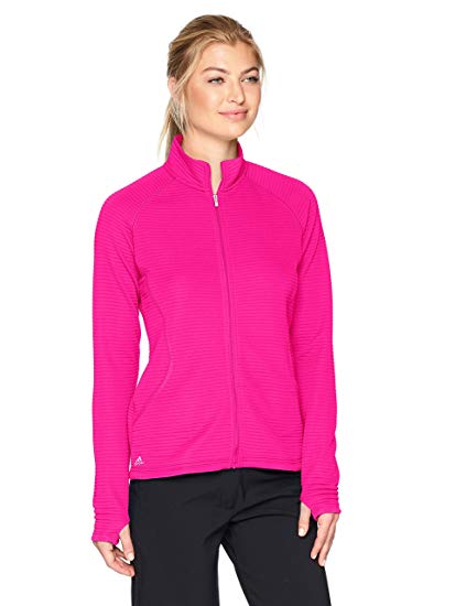 adidas women's essentials textured golf jacket