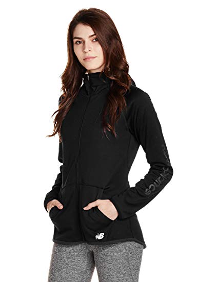New Balance Women's Accelerate Fleece Full Zip - WF Shopping