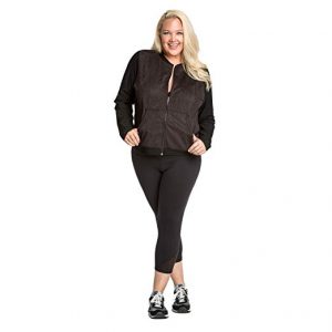 Plus Size Track Jacket
