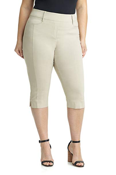 Curvy Fit Plus Size Capri Curvy Fit Plus Size Capri