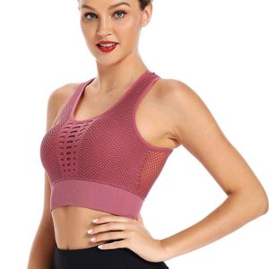 Openwork Yoga Bra