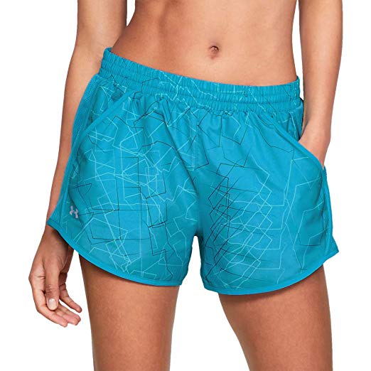 Women's Fly-by Printed Running Shorts - WF Shopping