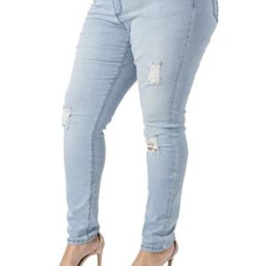Curvy Fit Blue Denim