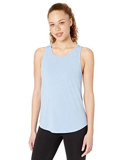 Cotton Stretch Open Back Yoga Sleeveless Tank - WF Shopping