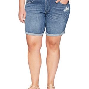 Rolled Cuff Denim Short