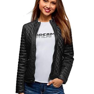 Quilted Zipper Jacket