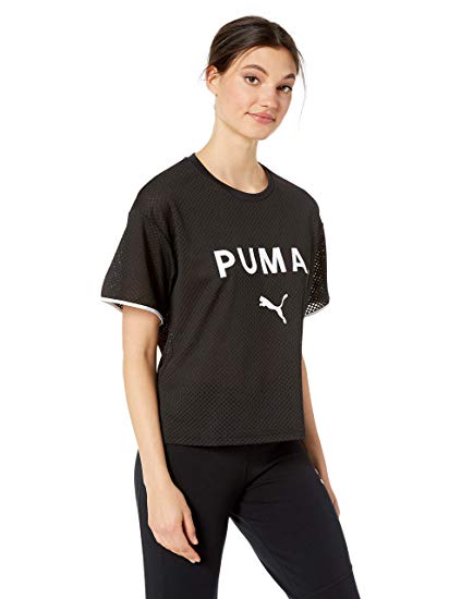 PUMA Women's Chase Mesh Tee - WF Shopping