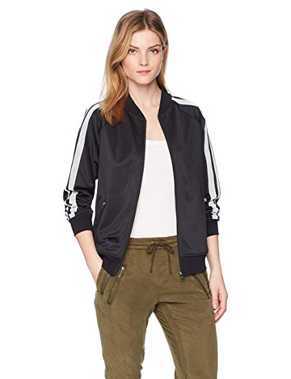 Women's Retro Track Jacket Outerwear - WF Shopping